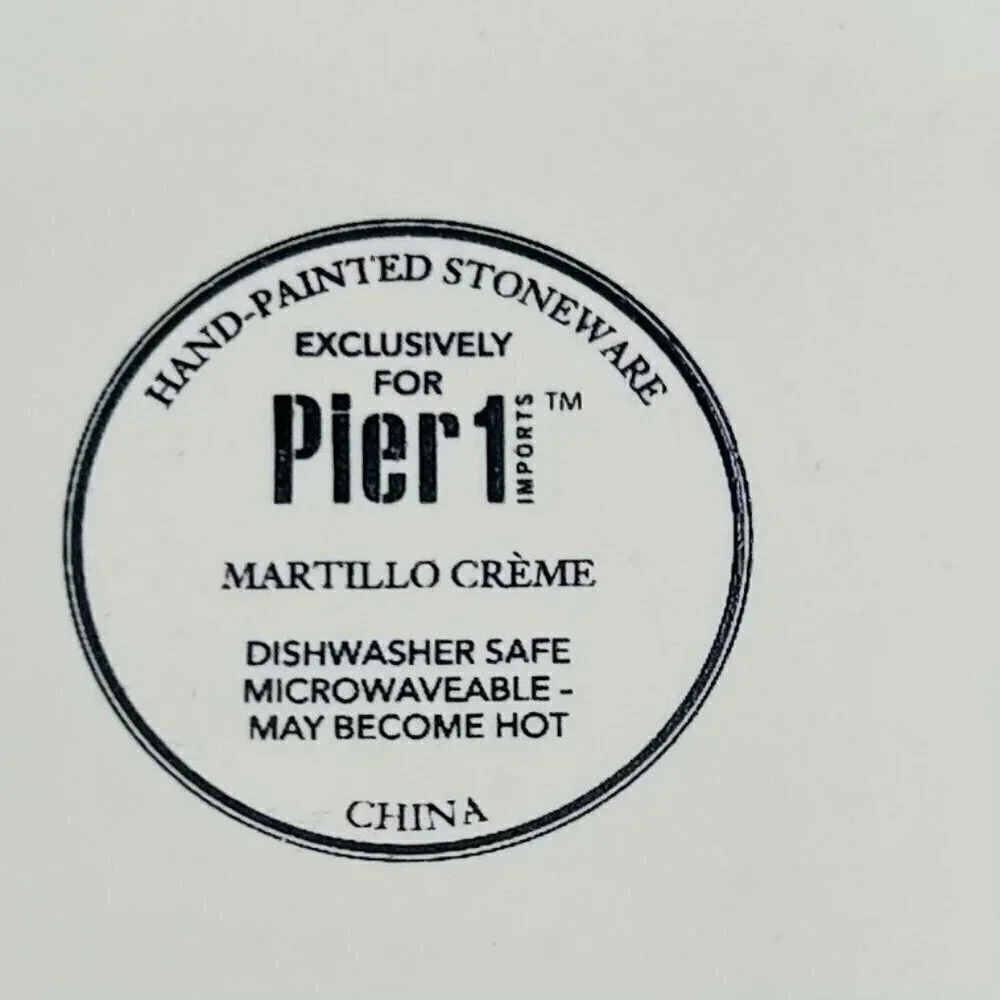 Pier 1 Martillo Creme 8.25
